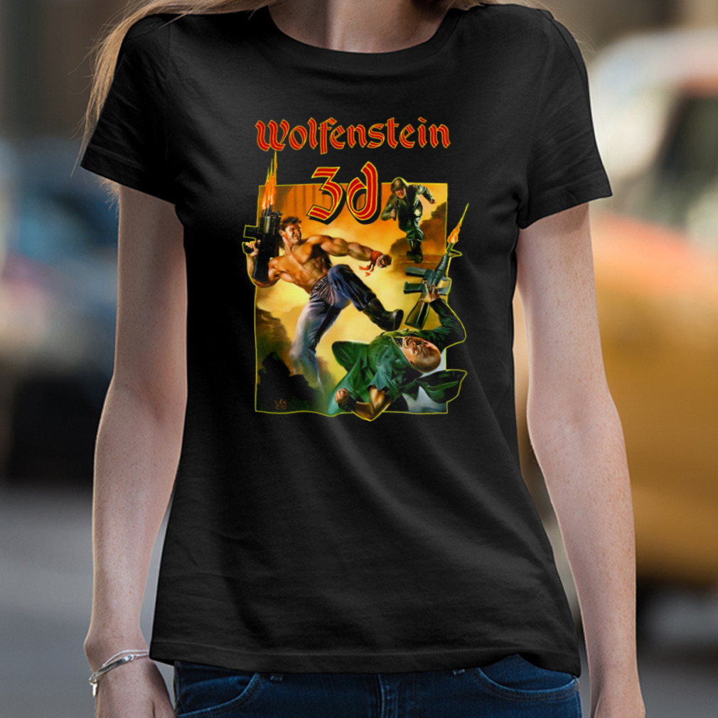 Wolfenstein 3d Design 90s Game shirt