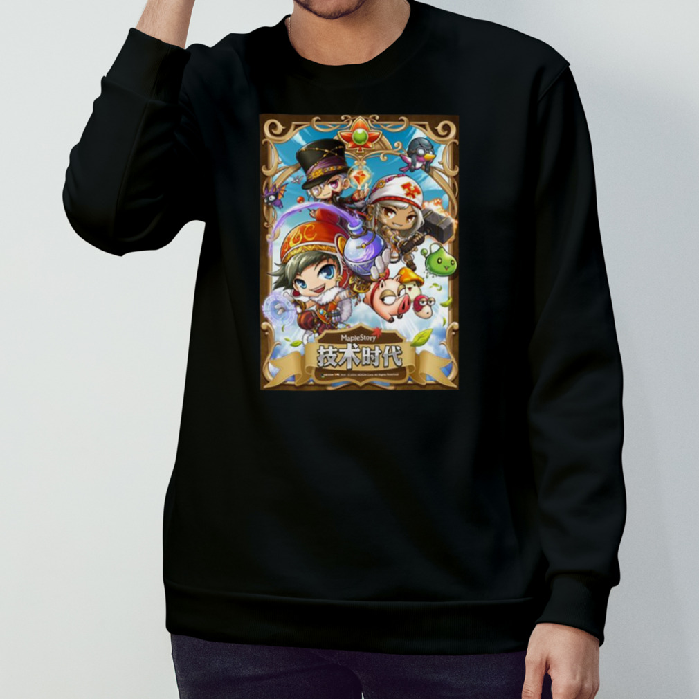 Korean Game Graphic Maplestory Shirt