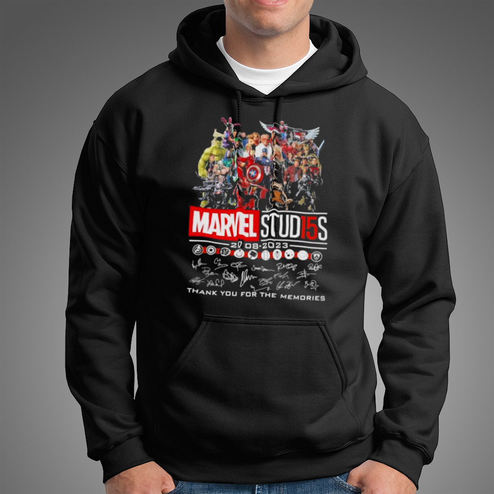 15 years of 2008 2023 Marvel Studio thank you for the memories