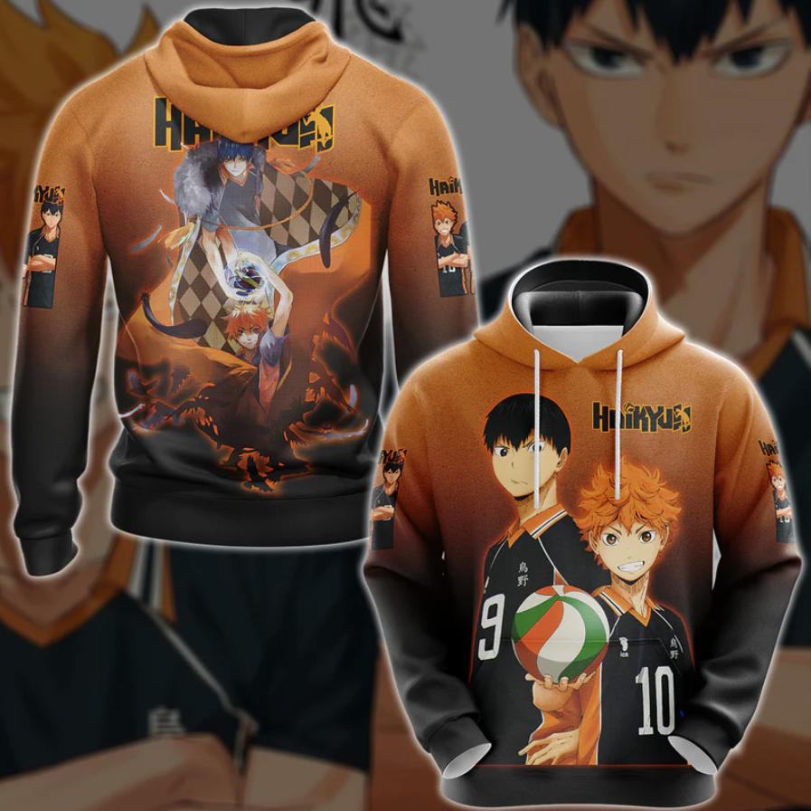 Haikyuu Anime Anime Manga 3D Hoodie Shirt