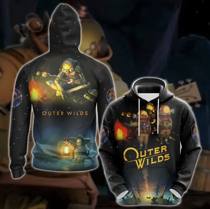 Outer Wilds Video Game 3D Hoodie Shirt