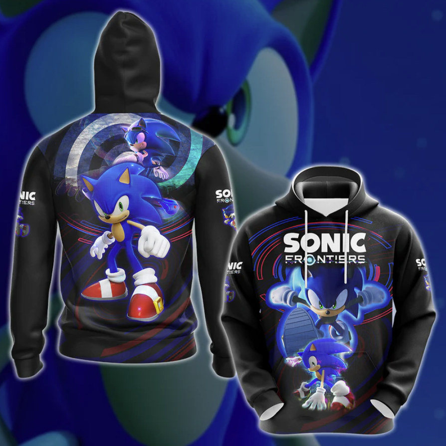 Sonic Frontier Video Game 3D Hoodie Shirt