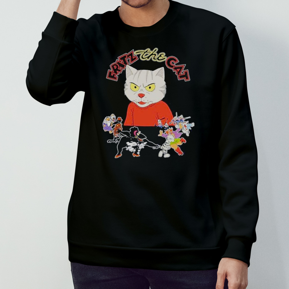 Fritz the store cat hoodie