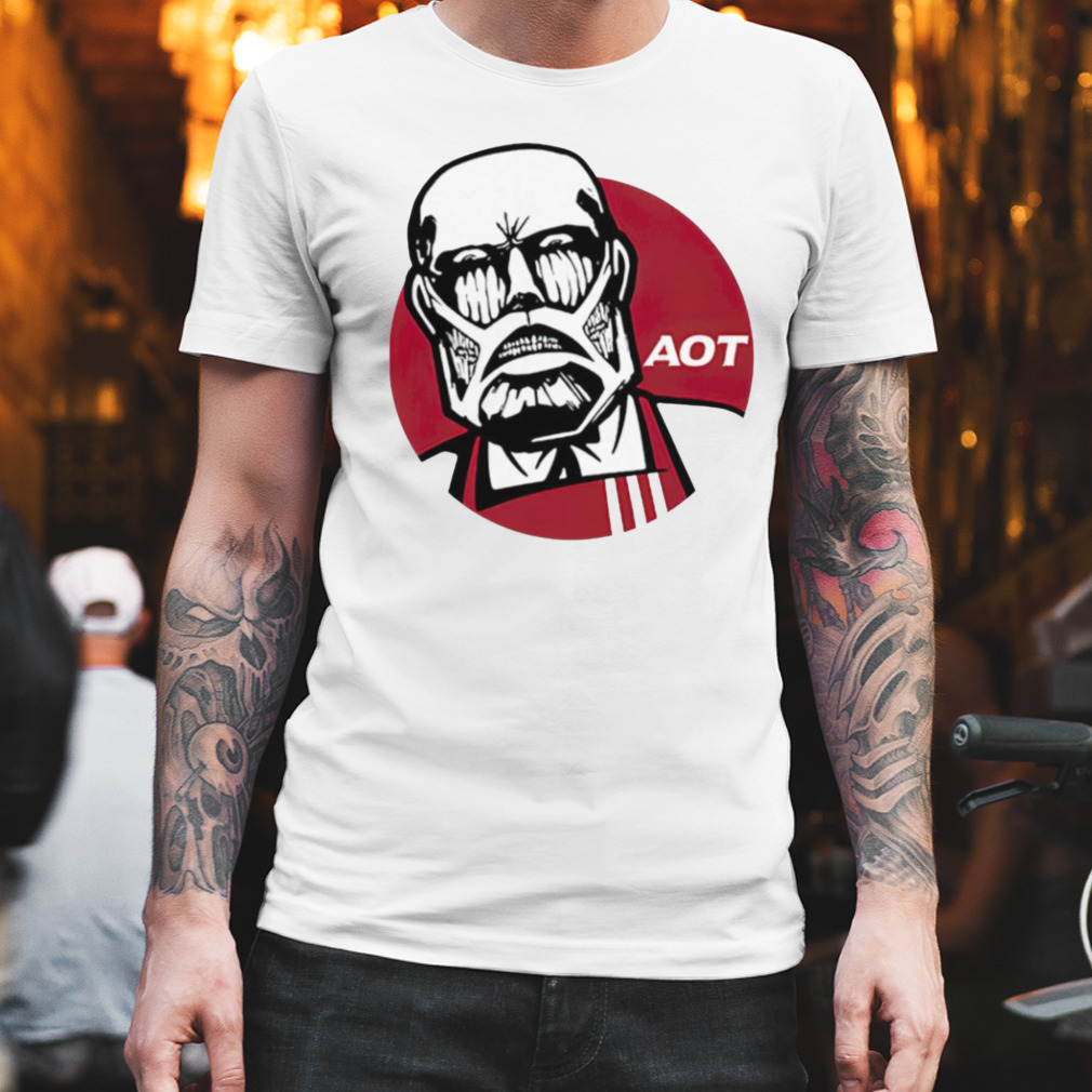 AOT Attack on Titan KFC shirt