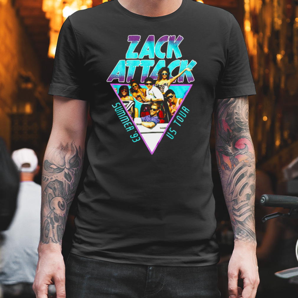 Zack Attack Us Tour Summer 1993 shirt