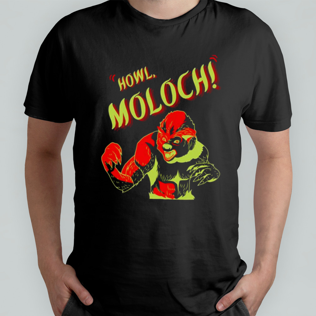 Brown Howl Moloch Allen Ginsberg shirts