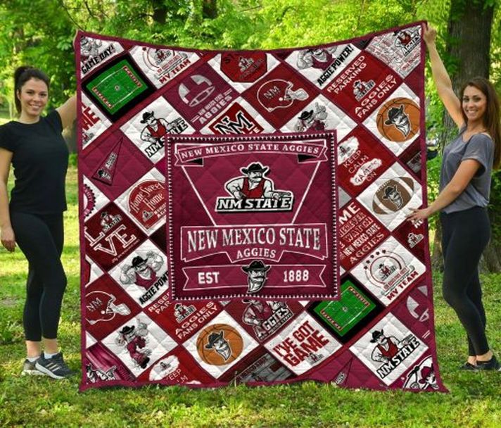 1888 Ncaa New Mexico State Aggies Collection  Quilt Blanket