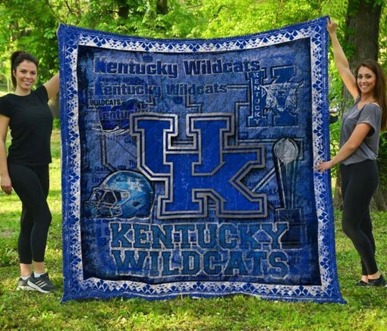 The Wildcats Ncaa Kentucky Wildcats Great Quilt Blanket