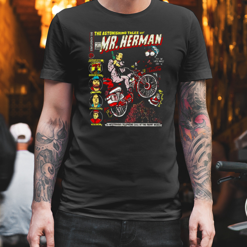 Astonishing Adventures Mr Herman shirt