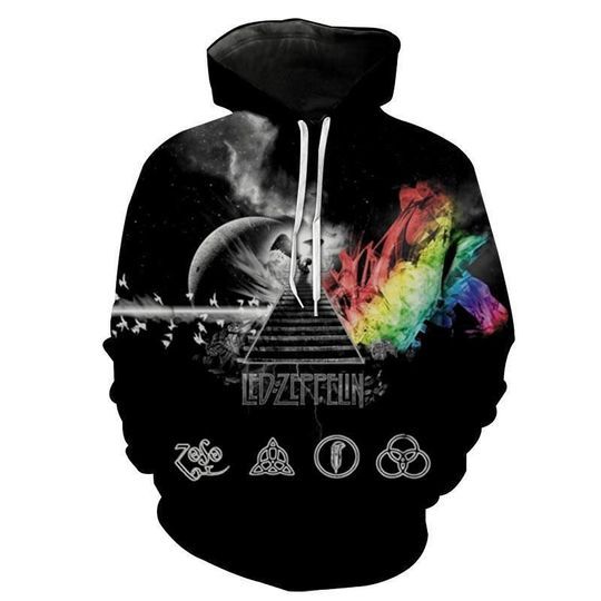 Pink Floyd Rock Band Music Xi 3d Zip Hoodie