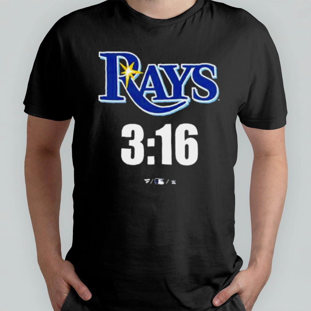 Men's Fanatics Branded Stone Cold Steve Austin Navy Tampa Bay Rays 3:16 T- Shirt