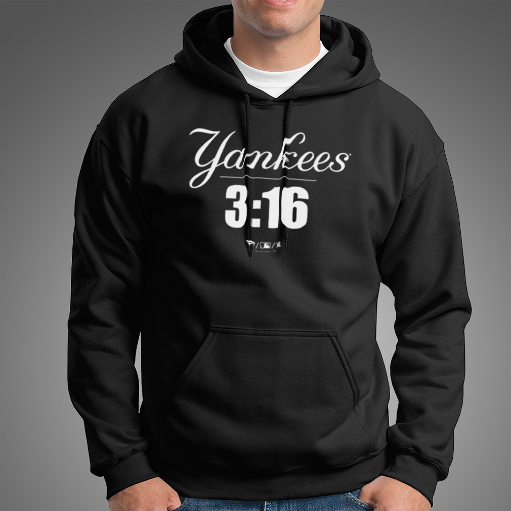 Men's Fanatics Branded Stone Cold Steve Austin Navy New York Yankees 3:16  T-Shirt