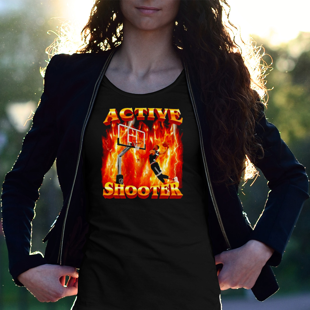 Basketball active shooter shirt, hoodie, sweater, long sleeve and