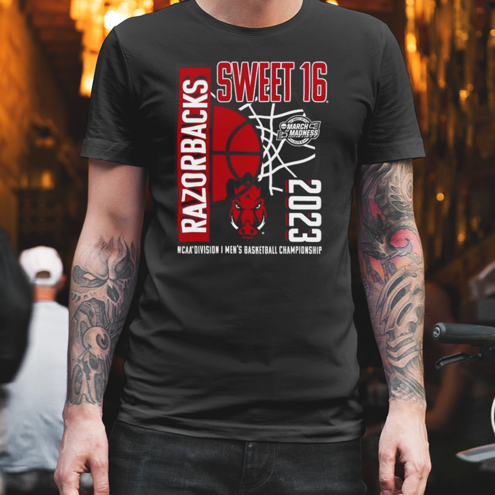 Arkansas Men’s Basketball NCAA March Madness Sweet Sixteen 2023 Shirt