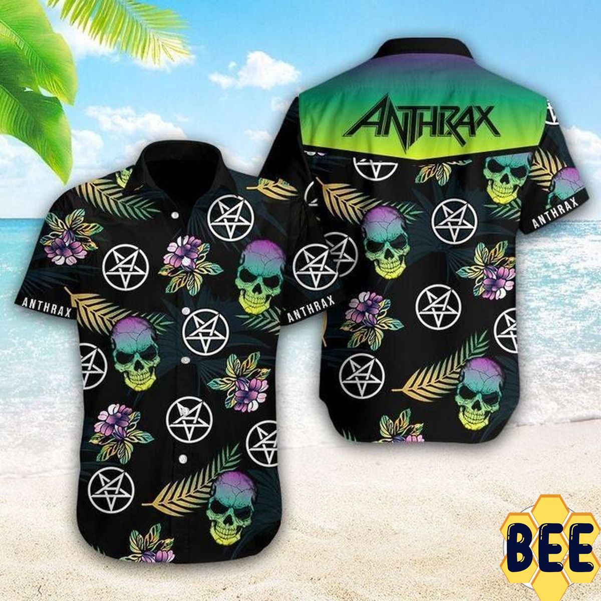 Anthrax American Band Trending Hawaiian Shirt-1