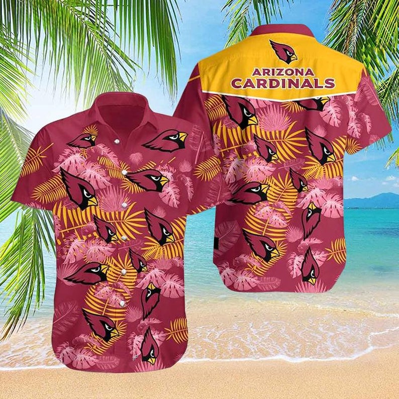 Arizona Cardinals Hawaiian Shirt For Fans-1