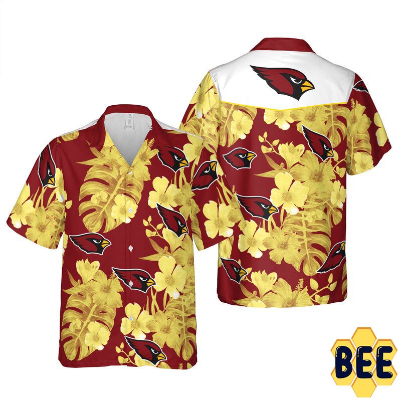 Arizona Cardinals Nfl Floral Trending Hawaiian Shirt-1