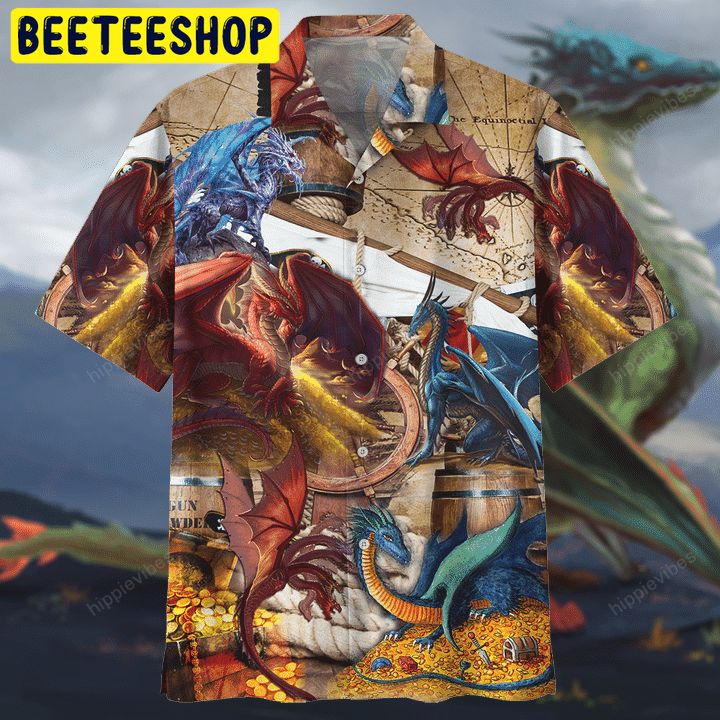 Art Dragon Trending Hawaiian Shirt-1