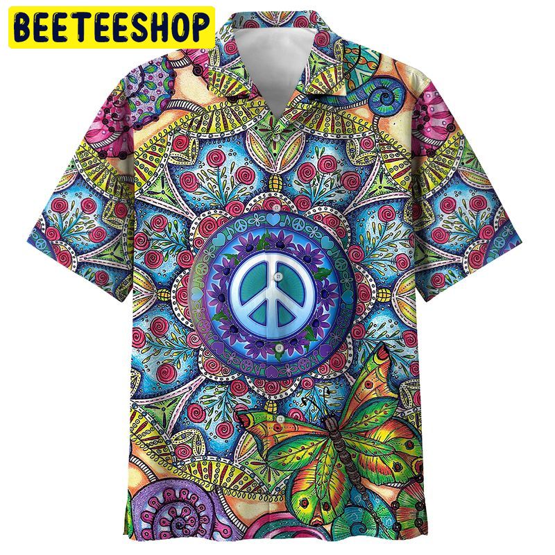 Art Hippie Trending Hawaiian Shirt-1