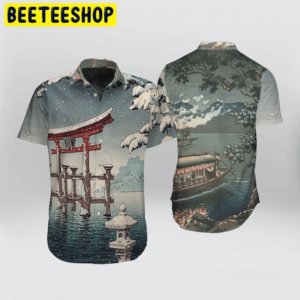Art Japanese Aesthetic Ukiyoe Trending Hawaiian Shirt-1