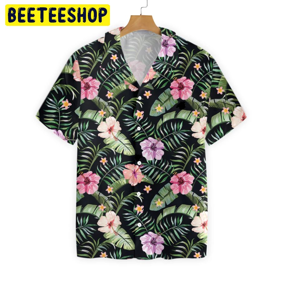 Art Tropical Flower Trending Hawaiian Shirt-1
