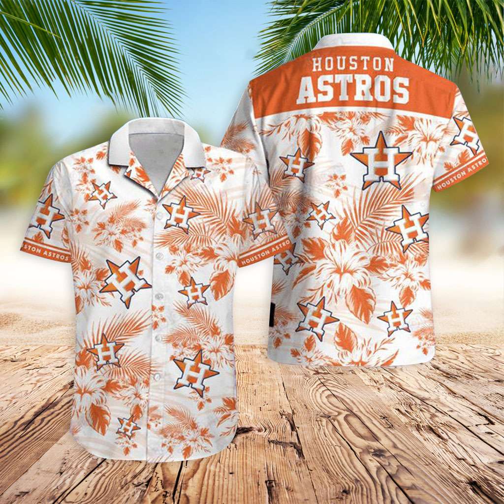 Astros Hawaiian Shirt Houston Astros Leaves Hawaiian Shirt