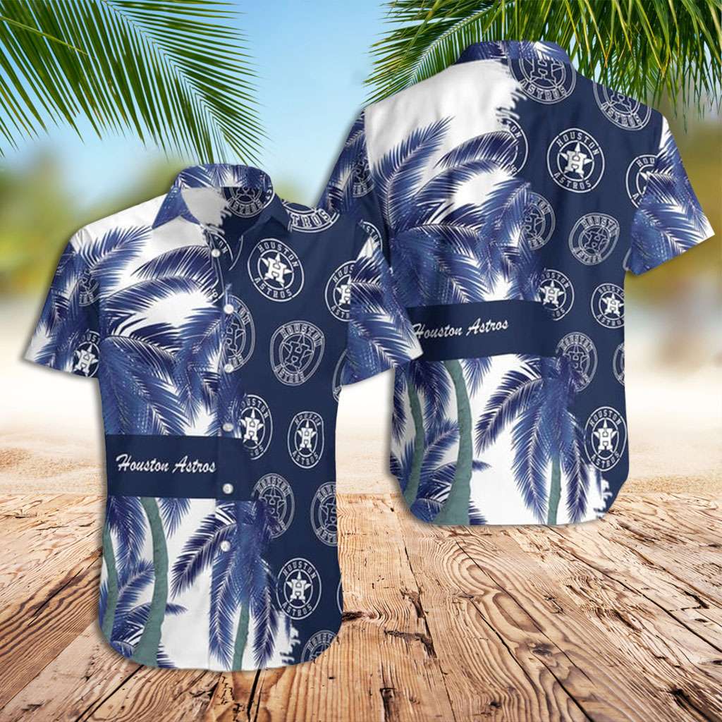 Astros Hawaiian Shirt Houston Astros With Coconut Trees Hawaiian Shirt