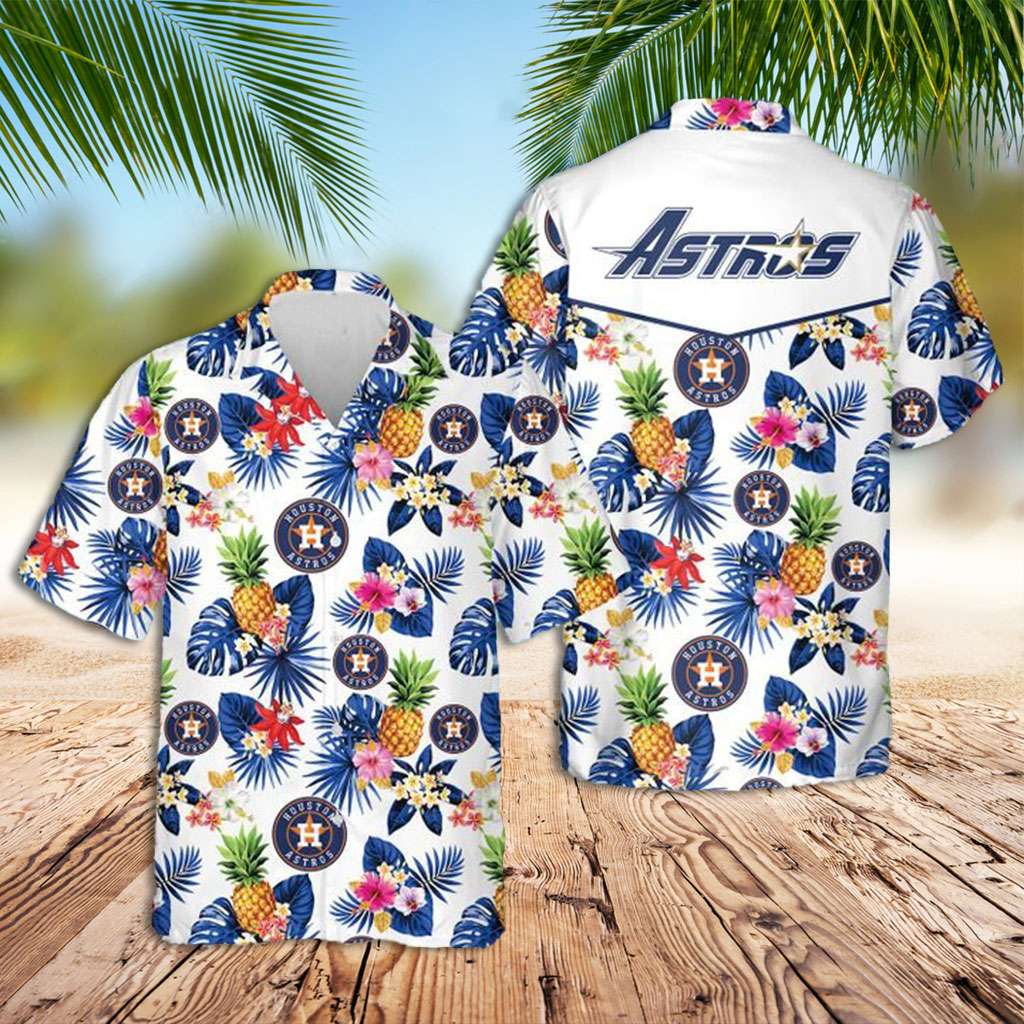 Unifinz Houston Astros Hawaiian Shirt Houston Astros Baseball