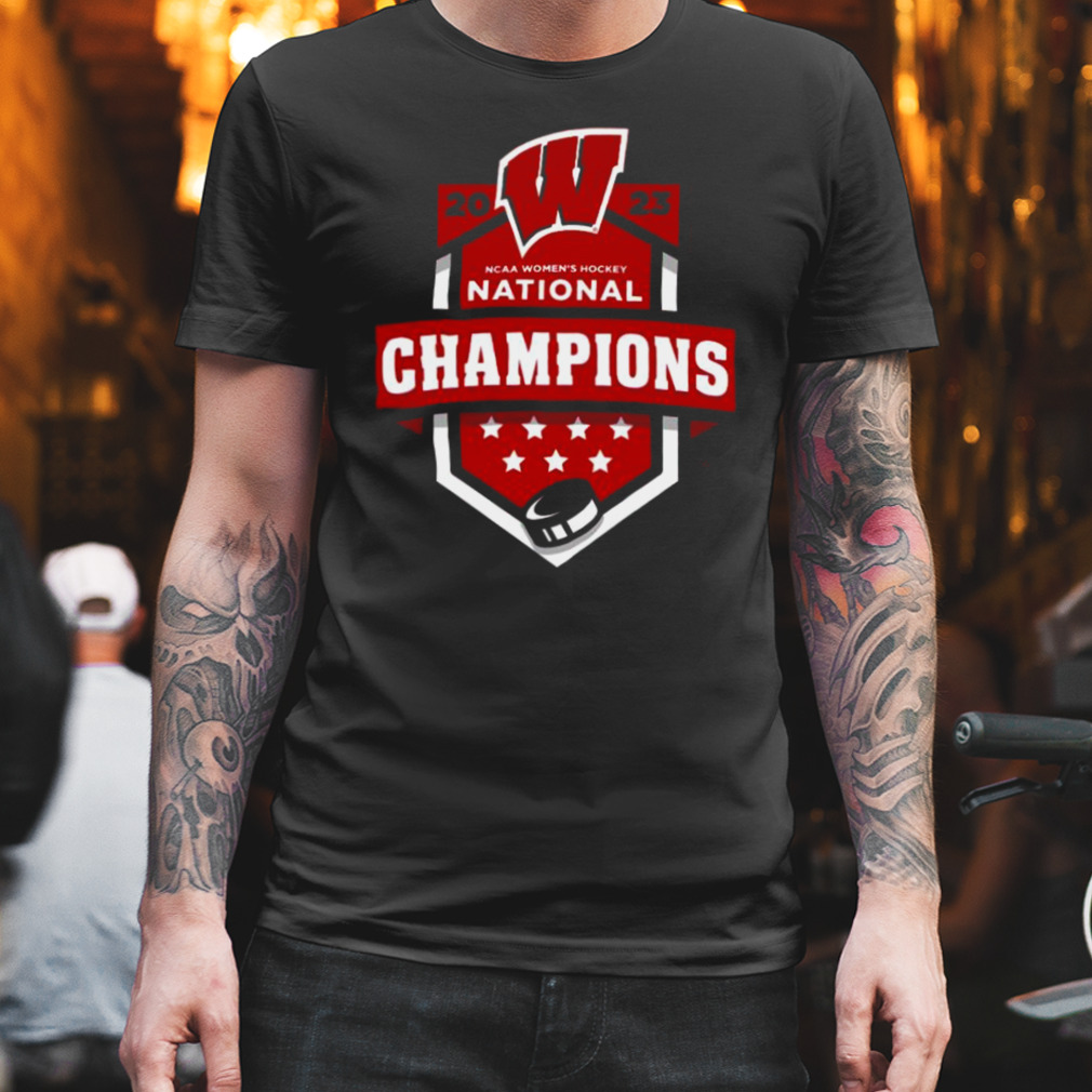 Wisconsin Badgers 2023 Ncaa Women’s Hockey National Champions shirt