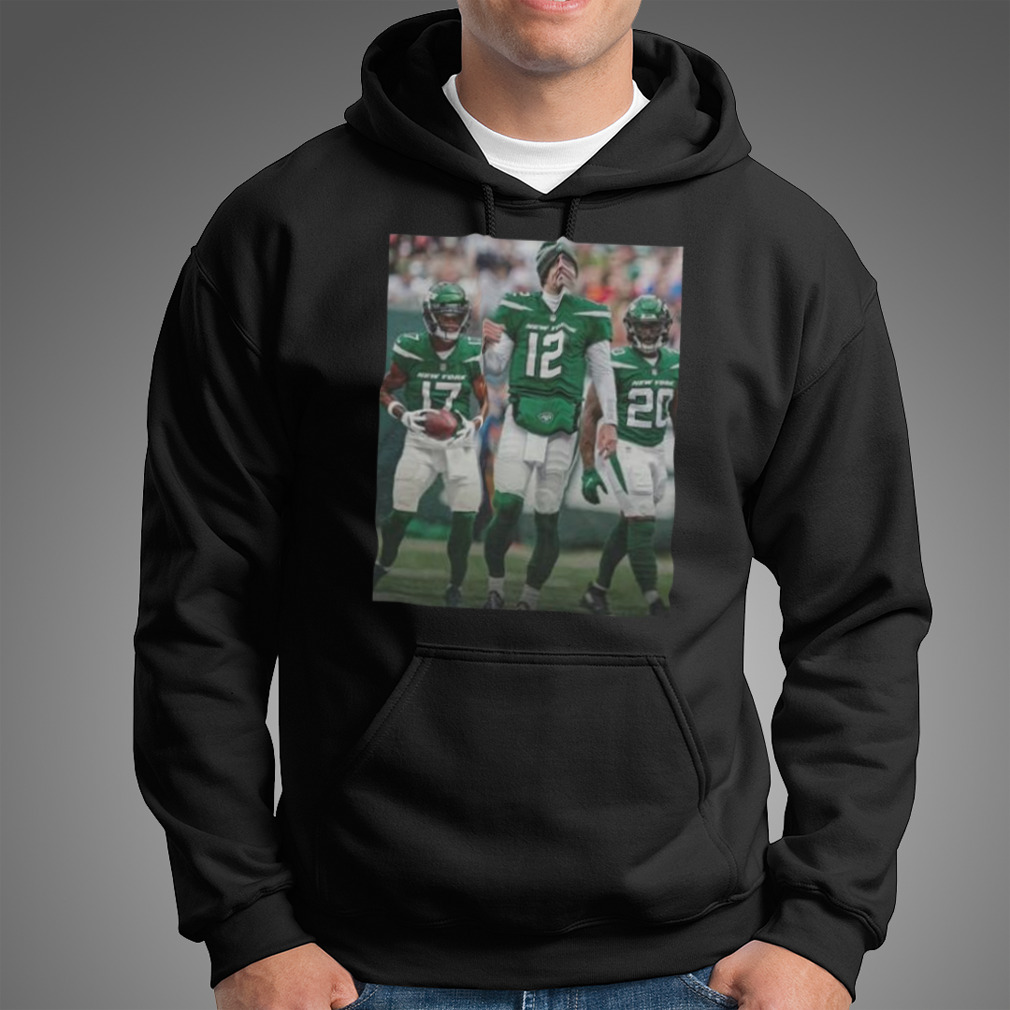 Aaron Rodgers Garrett Wilson Breece Hall NY Jets shirt - Banantees