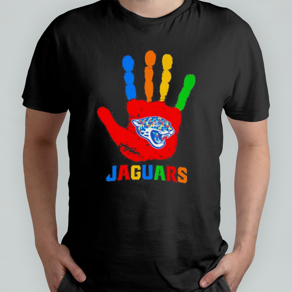 Jacksonville Jaguars NFL Special Fearless Against Autism Hands