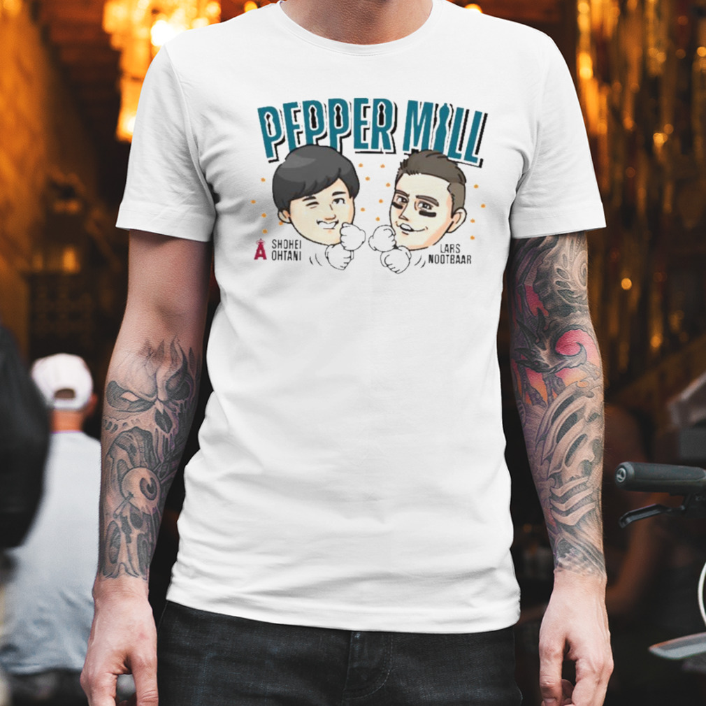 Pepper Mill Shohei Ohtani and Lars Nootbaar shirt