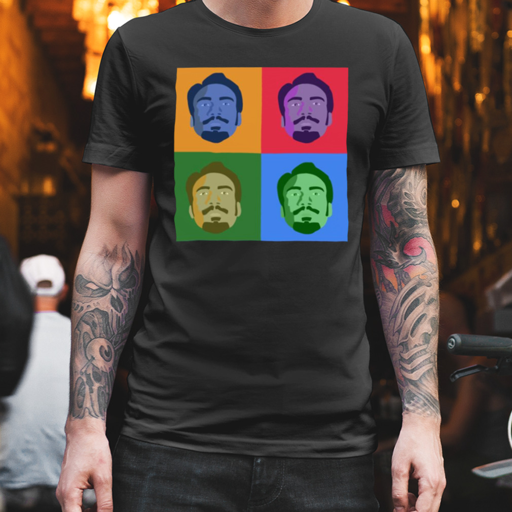 Young Lando Warholesque Calrissian Star Wars shirt