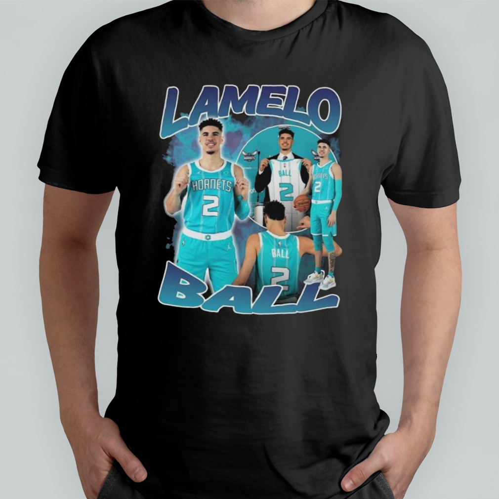 Lamelo Ball Charlotte Hornets City Vintage 2023 Shirt - Freedomdesign