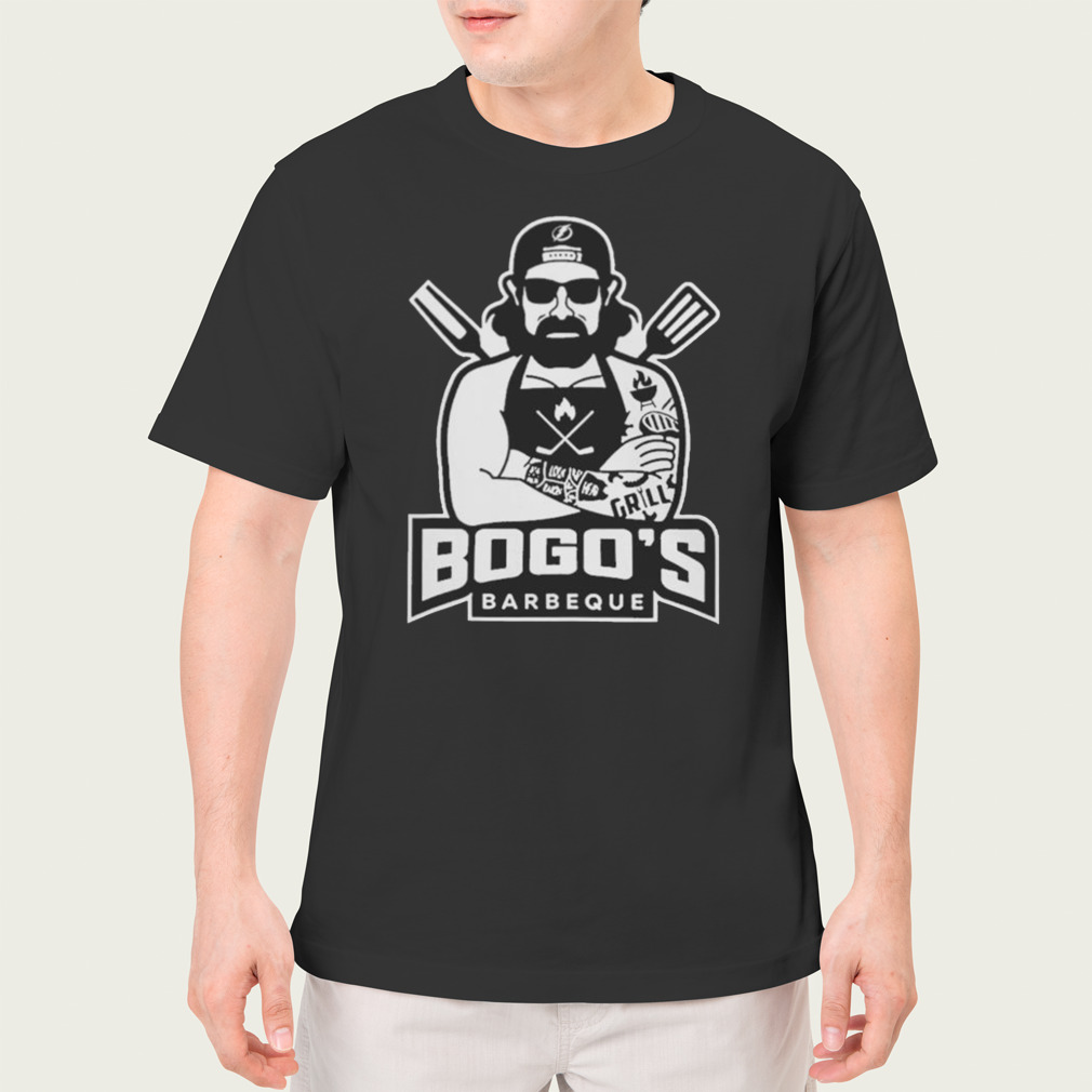 Zach Bogosian Bogo’s BBQ Tampa Bay Lightning shirt