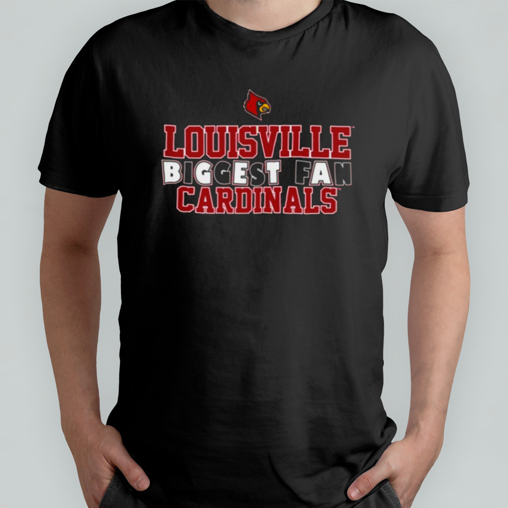 Bookstore Red Louisville Cardinals Toni Toddler Biggest Fan Shirt