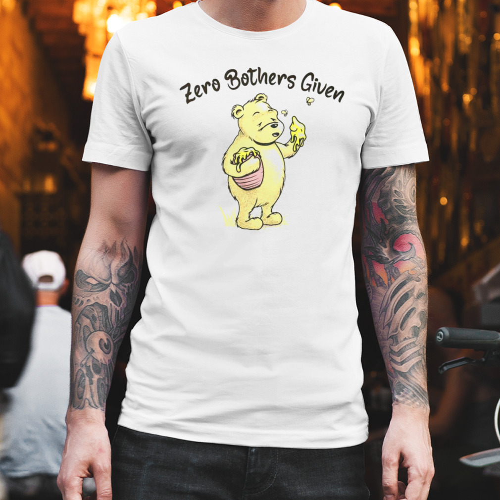 Zero bothers given Pooh T-shirt