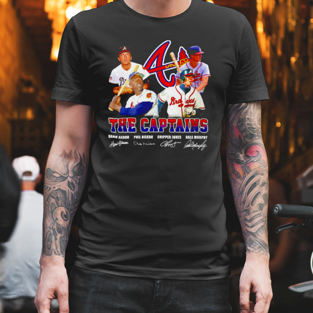 Atlanta Braves the Captain’s signature T-shirt