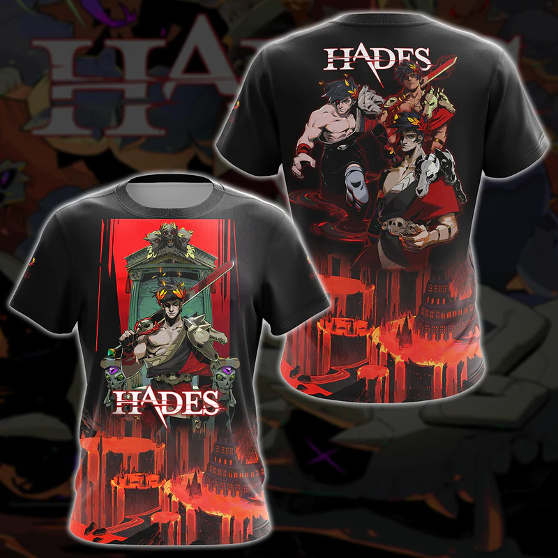 Hades Video Game 3D All Over Print T-shirt