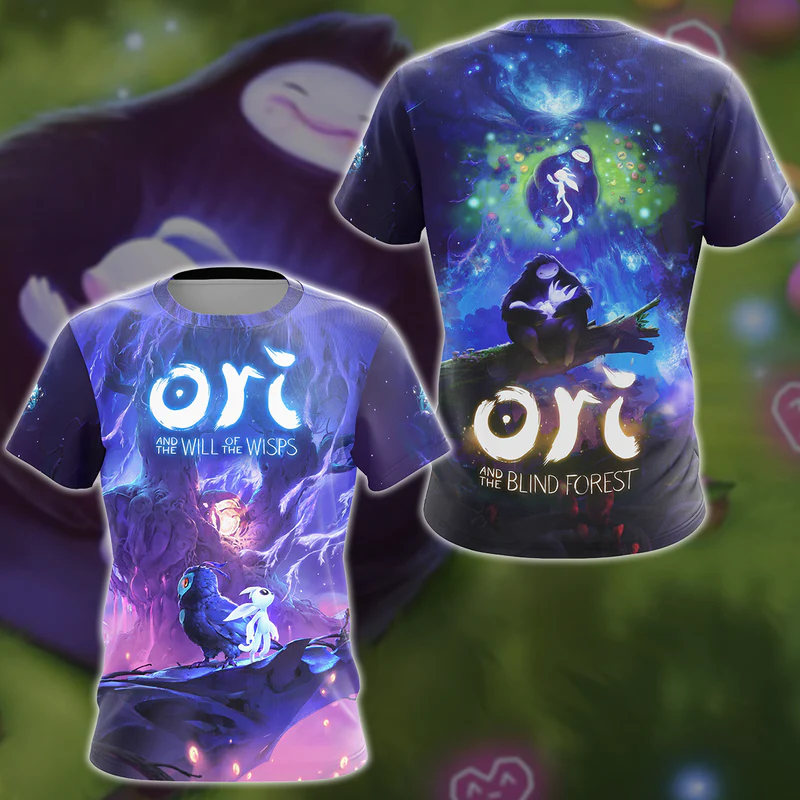 Ori and the Blind Forest Video Game 3D All Over Printed T-shirt