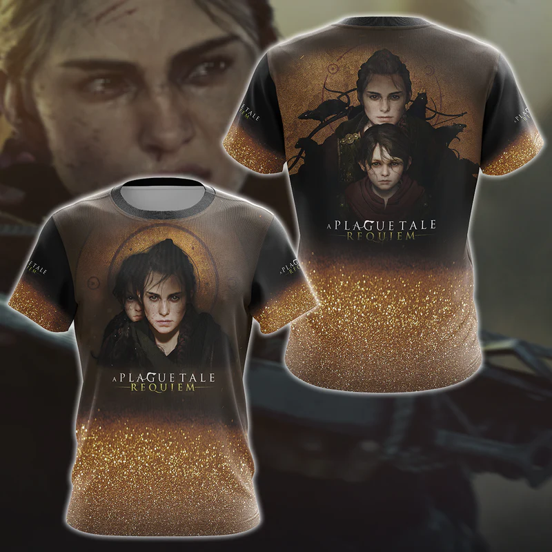 Plague Tale Requiem Video Game 3D All Over Print T-shirt