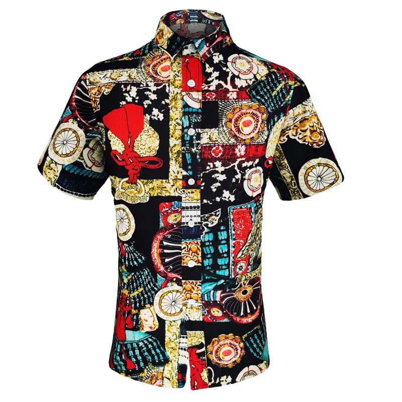 Sleeve Toile   Colorful Amazing Design Unisex Hawaiian Shirt For Men And Women Dhc17064213