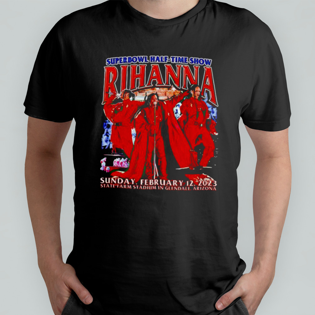 90s Rihanna Super Bowl Halftime Show vintage shirt - Banantees