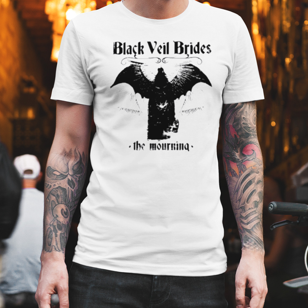 Black veil brides the mourning wings shirt