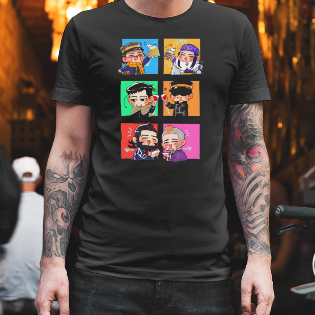 Aspira Cute Graphic Golden Kamuy shirt