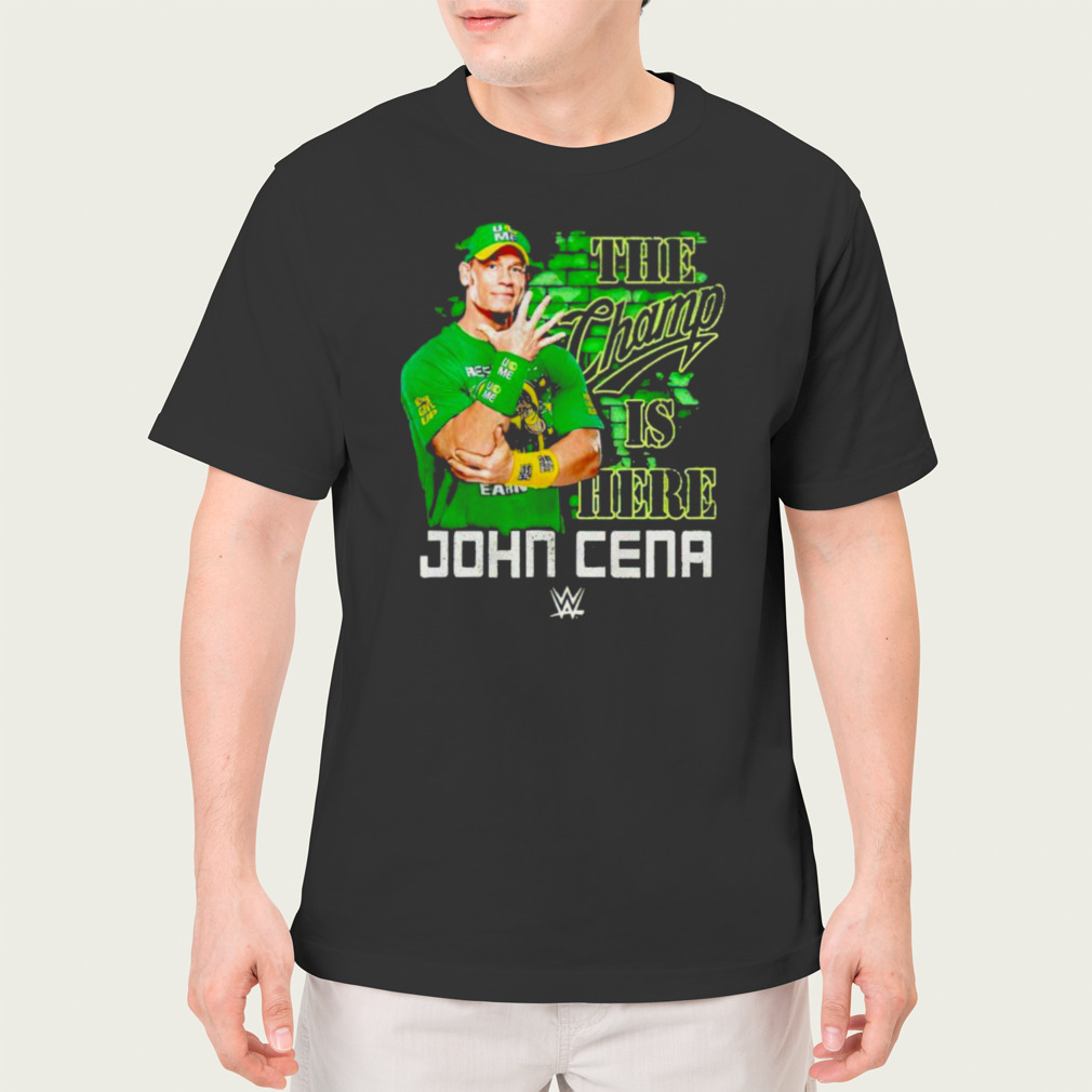 John Cena the champ is here WWE shirt
