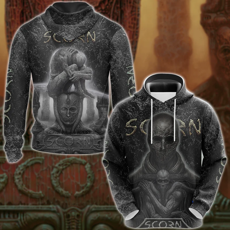 Scorn Video Game 3D All Over Print Hoodie