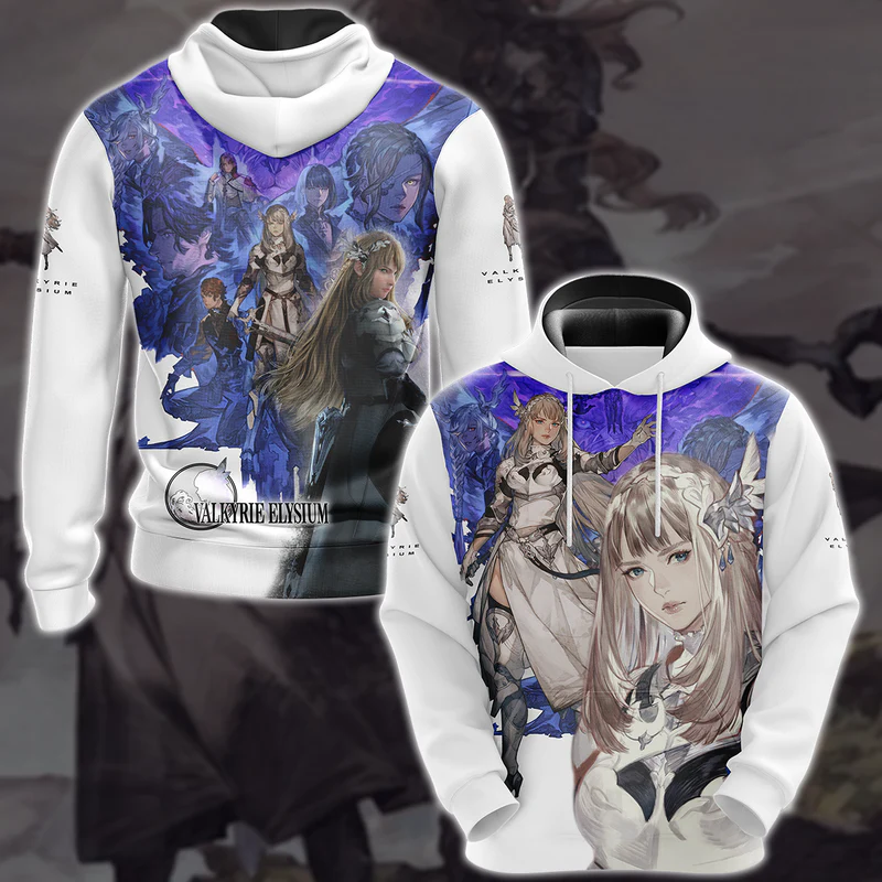 Valkyrie Elysium Video Game 3D All Over Print Hoodie