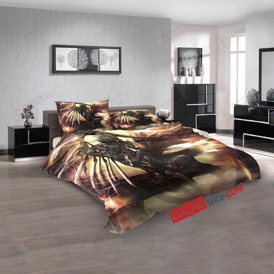 Anime Movies Claymore 3D Bedding Set