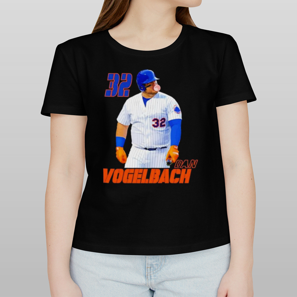 Daniel Vogelbach 32 New York Mets Blowing Gum Shirt - Yeswefollow